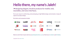 Desktop Screenshot of jalehafshar.com