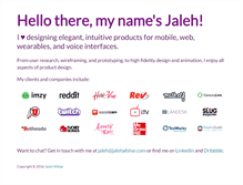 Tablet Screenshot of jalehafshar.com